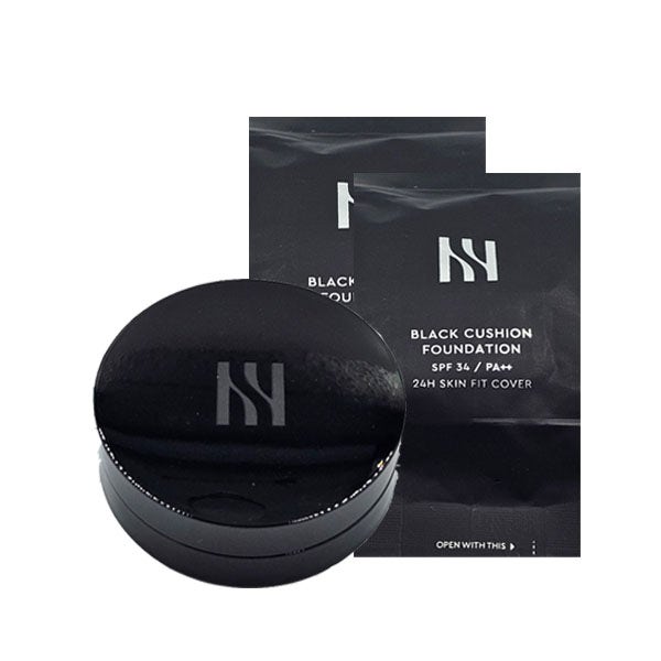 헤라 블랙쿠션 파운데이션 본품+리필+리필 (SPF34) 23N1, 45g