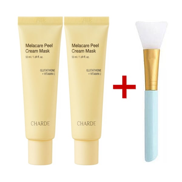 샤르드 멜라마스크 크림 기미팩 50ml 2개+팩붓