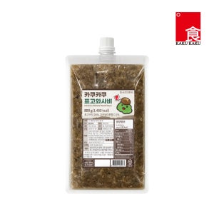 카쿠카쿠 표고와사비 800g 표고버섯 와사비 소스
