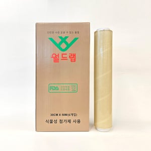 월드랩 가정용 30cmX50M 6롤 한박스