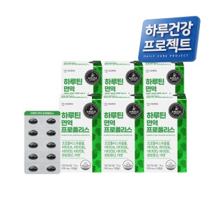 하루틴 면역 프로폴리스 30캡슐, 6개