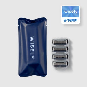 와이즐리 5중날 면도날 리필 SENS 12입