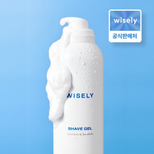 와이즐리 쉐이빙폼 면도크림 쉐이빙젤 200ml, 3개
