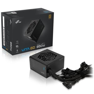 FSP VITA GD 80PLUS 골드 ATX3.1 PC 파워서플라이 850W, 블랙