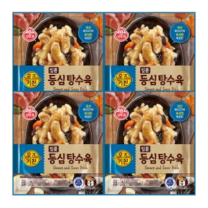 오뚜기 오즈키친 일품등심탕수육 400g, 4개