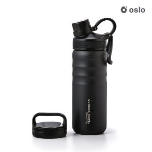 오슬로 아웃백 트래블 텀블러 500ml, 블랙