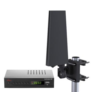 빌리온톤 타워형 디지털 실외 4K 지상파 TV 안테나 수신기 세트