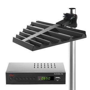 빌리온톤 지상파 TV 4K 공중파 UHF 안테나 수신기 세트