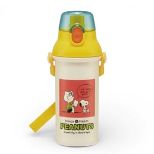 굿포머스 스누피 투톤 컬러 원터치 물통 480ml 어린이여행물병 초등생물병 피크닉보틀
