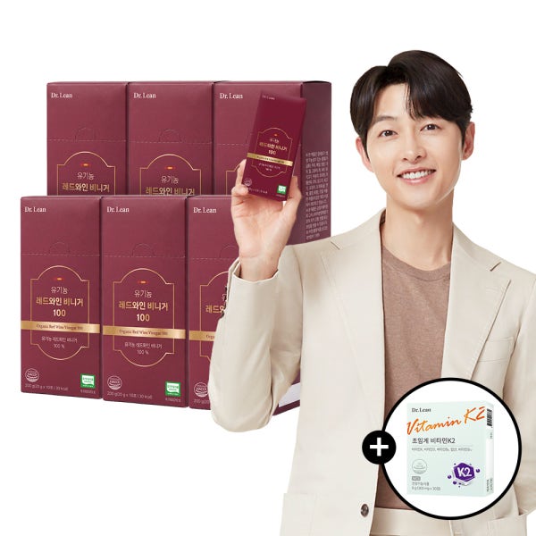 [6박스] 닥터린 유기농 레드와인 비니거 100 발효식초