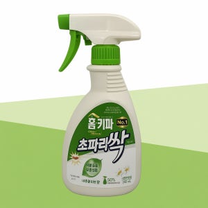 홈키파 초파리싹 날파리 제거 제충국 추출물 내츄럴 허브향 290ml