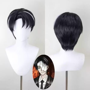 림버스 컴퍼니 검지 아비 뤼엔 코스프레 가발 소품 가발 - 표준 버전