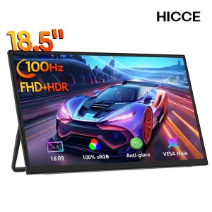 18.5인치 1920x1080 FHD 100Hz 휴대용 게이밍 모니터