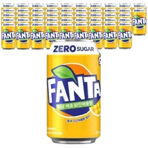 환타 제로 파인애플 355ml x 48캔 (24캔x2박스)