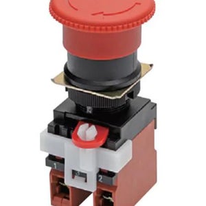 Omron A22E-M-02 A22E 시리즈 비상정지 푸시버튼 2NC 산업용 스위치