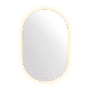 BF1 썬바스 M205 LED 양타원거울 욕실장 슬라이딩