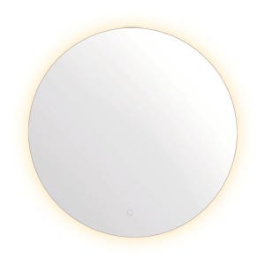 BF1 썬바스 M201 LED 원형거울 욕실장 슬라이딩