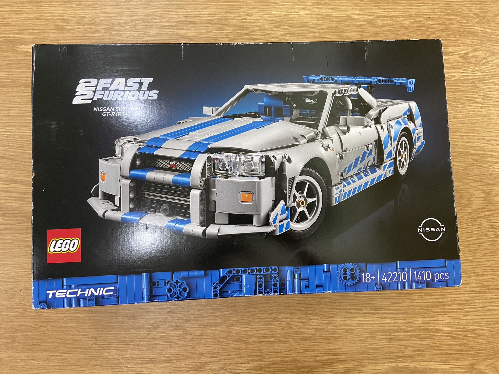 레고 42210 패스트 & 퓨리어스 2 Nissan Skyline GT-R (R34)