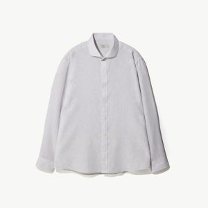 STCO 남자 린넨 혼방 스트라이프 셔츠(클래식핏) 라이트그레이 SDSXA58CT0