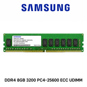 삼성전자 워크스테이션 메모리 DDR4 8GB 3200 PC4-25600 ECC UDIMM