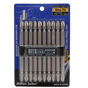 베셀 일제 비트날 BW-213 십자비트110mm (SET/10EA)