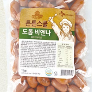 CJ튼튼스쿨 도톰비엔나소시지 1kg