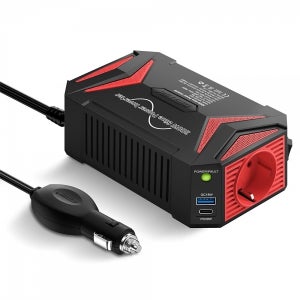 베스텍 BESTEK 300W PD QC 차량용 순수정현파 인버터 AC220V