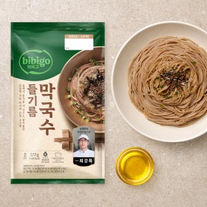 최강록 쉐프 레시피 비비고 들기름 막국수 2인, 377g, 3개
