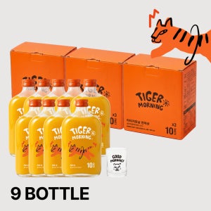 타이거모닝 진저샷 레몬 생강 강황 오리지널 350ml, 9개