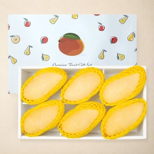 항공배송 특품 태국망고 6입 선물세트 2.1kg 내외