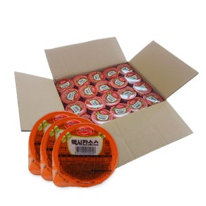 델링 멕시칸 소스 / 바베큐 타코 나초 디핑 소스 일회용 30g, 100개