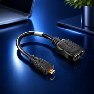NETmate 양방향 HDMI to Micro HDMI 변환 케이블 0.15M