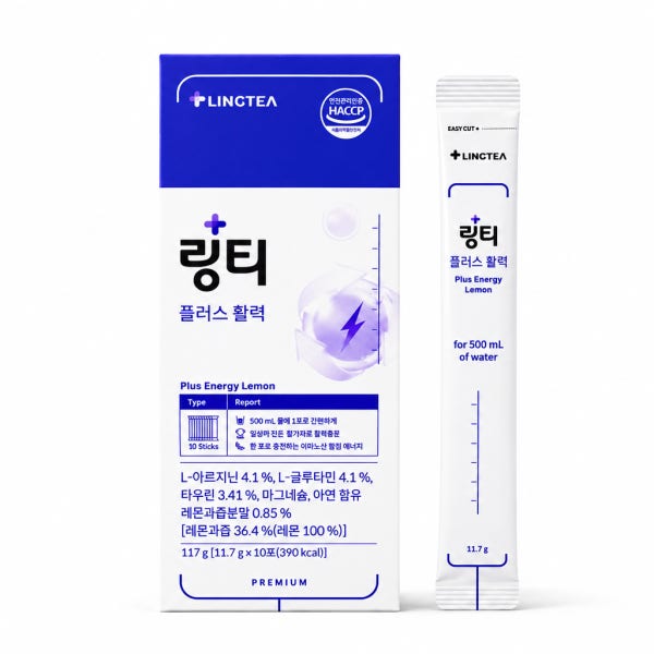 행사중 [옵션선택필수/링티전용보틀1개무료증정] 링티플러스 활력 10포 1박스, 1개