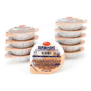 델링 치즈머스타드 / 감자튀김 핫도그 나초 머스타드 디핑 소스 일회용 30g, 30개