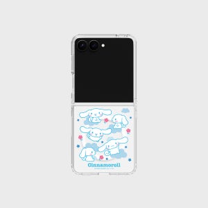 [SLBS] 산리오 패턴 마그넷 케이스 for Galaxy Series 시나모롤, 갤럭시Z 플립8