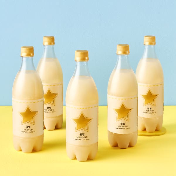 배상면주가 원별막걸리 4.5도 저도주 750ml 5입