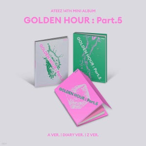 [버전선택] Ateez 에이티즈 미니14집 GOLDEN HOUR Part 5 골든아워 파트5 일반반