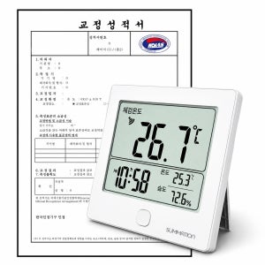 체감온도계 검교정 온습도계 교정성적서 포함 KOLAS