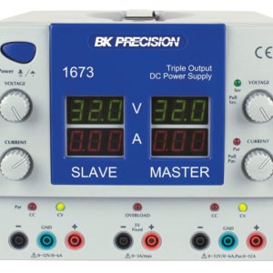 BK Precision 1673 3출력 DC 전원공급기 32V 6A 2채널 399W 전원공급기