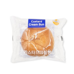 [케이엠] 카스타드 크림빵 100g x 36개입 대용량 개별포장 간식 빵 천원빵