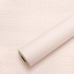 집코리아 스티커처럼 붙이는 단열 실크벽지 폭 50cm 2.5m, 패브릭 핑크(격자무늬)