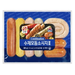 사조오양 수제 모듬 소시지 385g / 소세지 5개무배