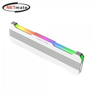 넷메이트 NM-DPI2681 ARGB 알루미늄 메모리 방열판 화이트 단품 EZDIY-FAB