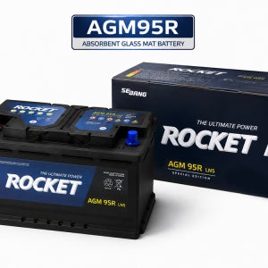 로케트 AGM95R 제네시스 GV80 G80 RG3 자동차배터리 교체