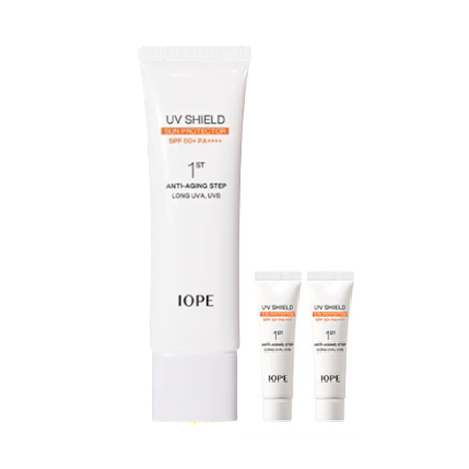 [아이오페] 유브이 UV 쉴드 선 프로텍터 세트 (50ml 1개 + 10ml 2개)