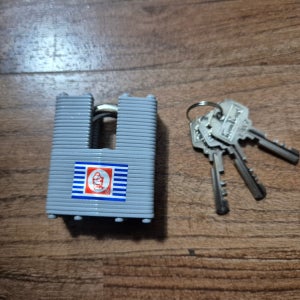 자물쇠 철판열쇠 45S 자물쇠(셔터용)