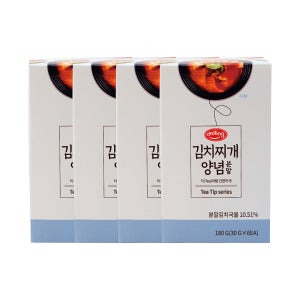 델링 김치찌개 양념 분말 30g x 6ea / 짜글이 캠핑 자취 요리 6개입, 4개