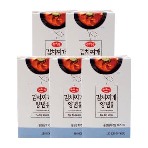 델링 김치찌개 양념 분말 30g x 6ea / 짜글이 캠핑 자취 요리 6개입, 5개