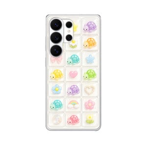 폰 케이스 디자인 투명 젤리 거북이 포코거북, 갤럭시S26 울트라
