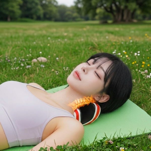 바디리커버 목 견인기 굽은목완화기 숄더핏 입체교정기 어깨 마사지기 안마기 승모근 마사지